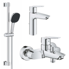 Набор смесителей 3 в 1 для ванной комнаты Grohe QuickFix Start M-Size UA202301MQ