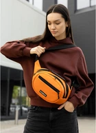 Женская сумка через плечо из экокожи SAMBAG Оранжевая (10940301017)