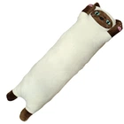 Мягкая детская игрушка Кот Батон 85 см для игр и объятий Белый