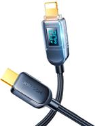 Кабель Joyroom A4 USB Type-C - Lightning 20W 1.2 m Black (AT6956116731106)
