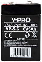 Акумуляторна батарея Volt Polska AGM VPRO 6V 5 Ah (6AKAAGM605)