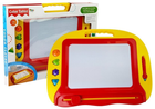 Znikopis magnetyczny LEAN Toys czerowony z żółtym, 4 pieczątki (5905214972974)