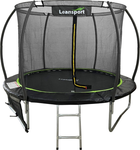Батут LEAN Sport Max 244 см Black-Green (5903802457292)