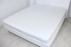 Простынь на резинке MirSon односпальная 80x200+25 см 30-0001 White Satin Stripe (2200005246054)