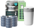 Kosz na zużyte pieluchy Tommee Tippee Twist i Click + 12 wkładów (5010415510051)