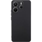 Чехол TPU GETMAN Liquid Silk Full Camera для Xiaomi Redmi Note 14 4G (Int. version) Черный / Black