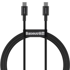 Дата кабель Baseus Superior Series Fast Charging Type-C to Type-C PD 100W (2m) (CATYS-C) Чорний