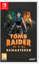 Гра Nintendo Switch Tomb Raider IV-VI Remastered Starring Lara Croft (Картридж) (5056635615404)