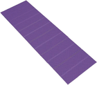 Mata kempingowa Nils Camp NC17103 składana z podbiciem aluminiowym XPE 195 cm Fioletowa (5908261683374)