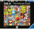 Пазл Ravensburger Eames Collectors Edition - Картковий будиночок 1500 елементів 12000428 (4005555004288)