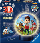 Puzzle-Ball Ravensburger Nachtlicht Paw Patrol 72 elementy 118427 (4005556118427)