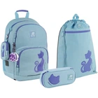 Шкільний набір Kite Education Catsline SET_K25-585M-1 (рюкзак, пенал, сумка)