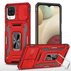Чехол противоударный Epik Defender Cam Ring Case для Samsung Galaxy M53 5G Красный / Red