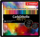 Zestaw ołówków pastelowych Stabilo CarbOthello wielokolorowych 24 szt (4006381279628)