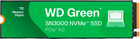 Dysk SSD Western Digital Green SN3000 500GB M.2 2280 NVMe PCIe 4.0 x4 3D NAND QLC (WDS500G4G0E)