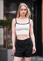 Женский Топ Стаф Белый Базовый С Логотипом Staff Wa White S (339486)