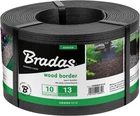 Бордюр Bradas Wood Border 130 мм х 2.8 мм х 10 м Черный (OBWBK1013)