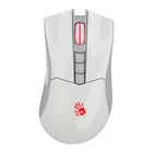 Мишка бездротова ігрова A4Tech Bloody R90 Plus 5000dpi з акумулятором та радіозв’язком Greyish White
