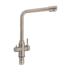 Змішувач для кухні Lidz Aria 020F1(k35)12 32 020F-13 Nickel (під осмос та хол/гор. воду)
