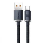 Кабель Baseus Crystal Shine Series Fast Charging cabel USB to Type-C 100W 1.2m (CAJY000401) Black