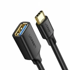 Адаптер UGREEN US154 USB-C Male to USB 3.0 A Female Cable чорний (30701)
