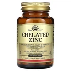 Вітаміни і мінерали Solgar Chelate Zinc 22мг 100 таблеток