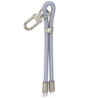 Дата кабель-шнурок HOCO GH5 Elegant Type-C to Lightning (0.21m) (Denim Blue) (214302)