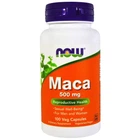 Натуральна добавка Now Foods Maca Перуанська 500 мг Гелеві капсули