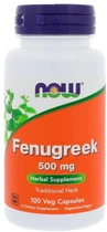 Пажитник Now Foods Fenugreek 500 мг Капсули