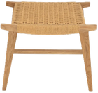 Taboret HOMLA NOVUM Naturalny 52 x 34 x 42 cm (5906496739545)