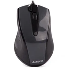 Мишка дротова комп'ютерна A4Tech N-500FS 1000dpi з безшумними кліками, 4D-прокруткою і підтримкою 16 функцій Black