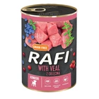 Вологий корм для щенят Dolina Noteci Rafi Cans Junior with Veal