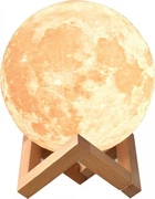 Ночник 3D Magic Moon Light Touch Control Луна Белая 13 см настольный