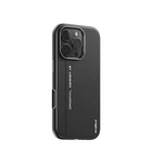 Чохол-накладка Blueo Leather Case для iPhone 16 Pro с MagSafe Black (B52-I16PBLK)