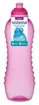 Butelka na wodę Sistema Twist ‘n’ Sip różowa 620 ml (9414202079510)