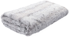 Ковдра Homla Mart зі штучного кролячого хутра 150 x 200 см Сіра (5904183801544)