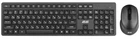 Комплект клавіатура та миша 2E MK420 WL, EN/UK, чорний