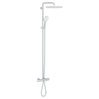 Душевая система настенного монтажа с термостатом для ванны Grohe Tempesta System 250 Cube (26691001