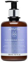 Pianka do mycia twarzy Apivita Cleansing 300 ml (5201279085957)