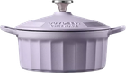 Garnek do gotowania gęsi Buydeem żeliwny emaliowany Petal Purple 2.9 l (6950386607192)