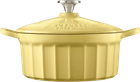 Гусятниця Buydeem чавунна емальована Mellow Yellow 2.9 л (6950386607178)