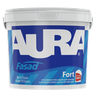 Краска фасадная силиконовая Aura Fasad Fort матовая Белая 5 л