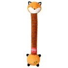 Іграшка для собак WAUDOG Fun Crunchy Лисиця бавовна поліестер пластик поролон 37 см Orange (6216)