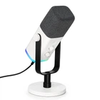 Микрофон для стриминга и подкастов Fifine AmpliGame AM8 White (USB / XLR)