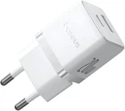 Сетевое зарядное устройство Baseus Palm Fast Charger C+U 20W EU Moon White (P10111608213-00)