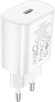 Мережевий зарядний пристрій Hoco N22 Jetta PD25W charger White (6931474760067)