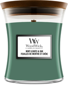 Ароматична свічка Woodwick Mint Leaves & Oak 275 г (5038581141947)