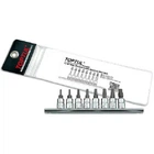 Набор бит Toptul TORX пятигранных с отверстием 1/4" T8-T40 8шт. (GAAG0805)