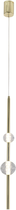 Lampa wisząca Light Prestige Vaku 8W Gold (LP-719/2P GD)