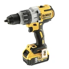 Дриль-шурупокрут DeWALT, безщітковий, ударний, 18 В XR Li-Ion, 5 Аг, 95 Нм, 0-500/1500/2250 об/хв, 0-8600/25500/38250 уд/хв.,